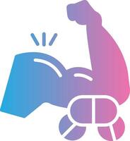 Arm Outlined Line Artwork vector