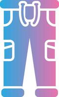 Pants Crisp Outline Artwork vector