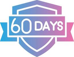 60 Days UX Focused Shape vector