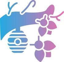 Beehive 3D Interface Shape vector