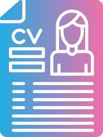 CV Interface Line Graphic vector