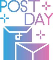 Post Day Minimal UI Element vector