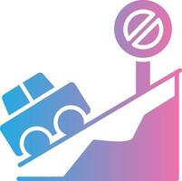 Road Modern Interface Badge vector
