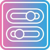 Switch Outlined Line Artwork vector