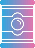 Tinned Food Digital Tech Element vector
