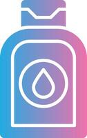Baby Oil Futuristic UI Mark vector