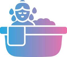 Hydrotherapy User-Friendly Drawing vector