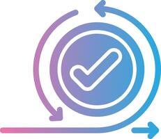 Iteration Neon UI Symbol vector