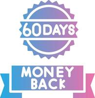 Money Back Guarantee Coded UI Symbol vector