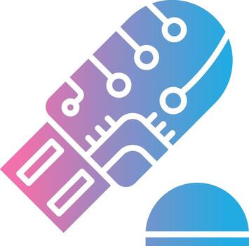 Pendrive Sharp Edge Visual vector