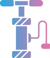 Pump 3D Interface Shape vector