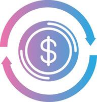 Return On Investment Digital Tech Element vector
