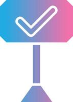 Signboard Web-Based Design Element vector