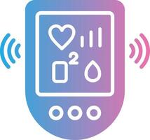 Oximeter Smooth UI Symbol vector