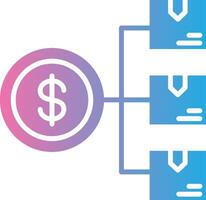 Cost Modern Interface Badge vector