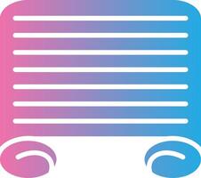 Ribbon Banner Outlined Frame Object vector