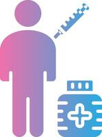 Vaccinations Handcrafted UI Symbol vector