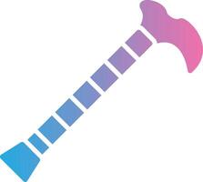 Walking Stick Color Stroke Symbol vector