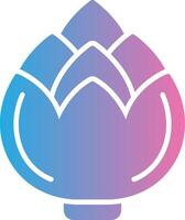 Artichoke Isometric Web Illustration vector