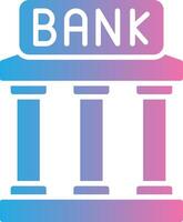 Bank Interface Line Graphic vector