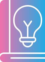 Book Thin Line Element vector