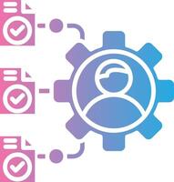 Data Management Detailed UI Piece vector
