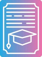 Education Minimal UI Element vector