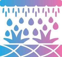 Irrigation Clean Digital Design vector