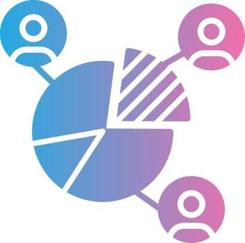 tarta gráfico sensible aplicación forma vector