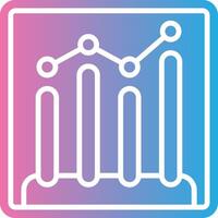 Stock Market Simplified Design Piece vector