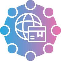 Social Sharing Responsive App Shape vector