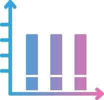 Bar Chart Clean UI Concept vector