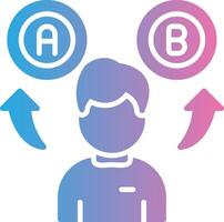 Decision Making Tech Styled Form vector
