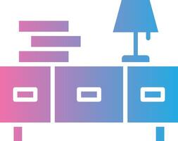Side Table Web-Based Design Element vector