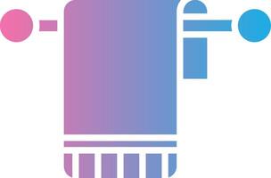 Towel Modern Interface Badge vector