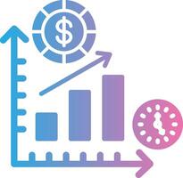 Statistic Geometric App Mark vector