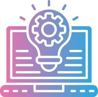 Development Crisp Outline Artwork vector