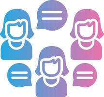 Communications Bright Tone Visual vector