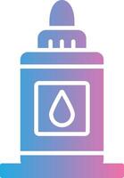 Glue Simplified Line Mark vector