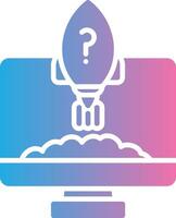 Launch Simplified Design Piece vector