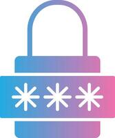 Password Clean Sketch Form vector