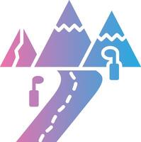 Pathway Minimal Graphic Visual vector