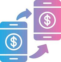 Transaction Digital Tech Element vector