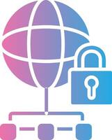 Private Network UI Badge vector
