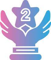 2nd Prize Custom Line Element vector