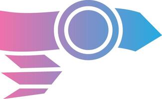 Right Arrow Bold App Graphic vector
