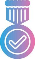 Medal Simplified Line Mark vector