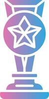 Trophy Star UX Focused Shape vector