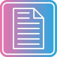 Document Geometric Style Badge vector