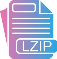 LZIP User Interface Mark vector